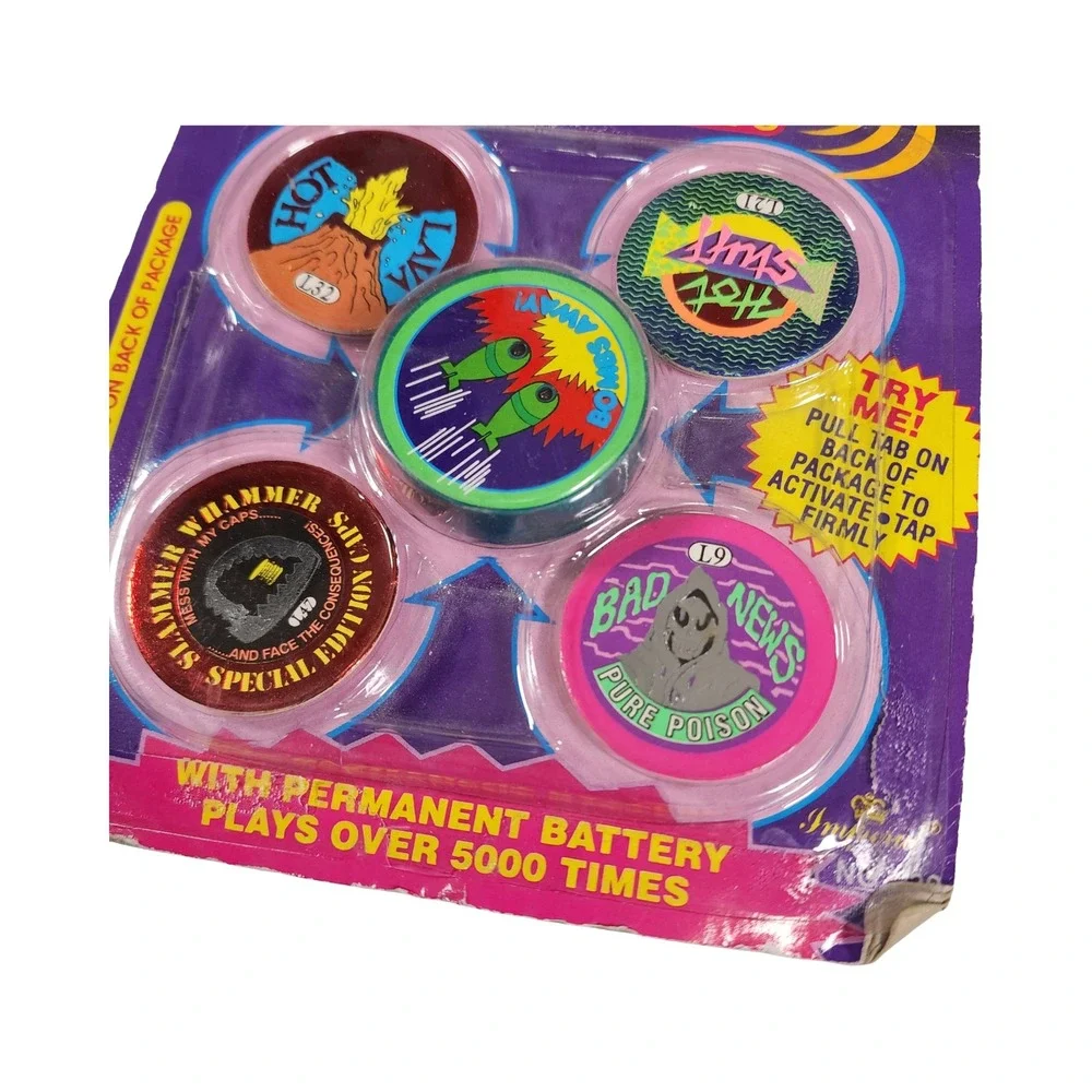 Slammer Whammers Power Slammer and 4‎ Flash Caps Light Sound Action Toy Game